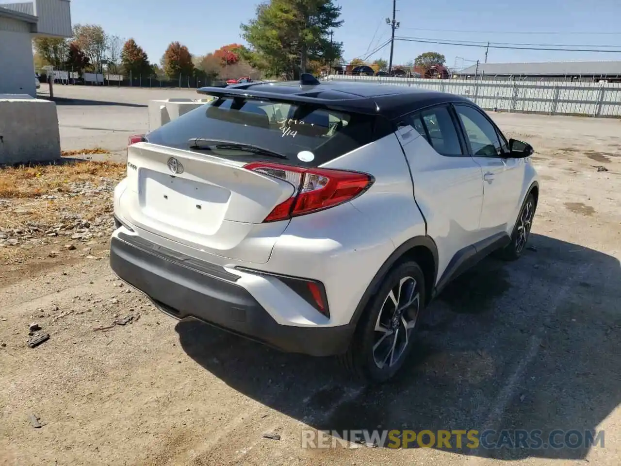 4 Photograph of a damaged car JTNKHMBX7K1022198 TOYOTA C-HR 2019