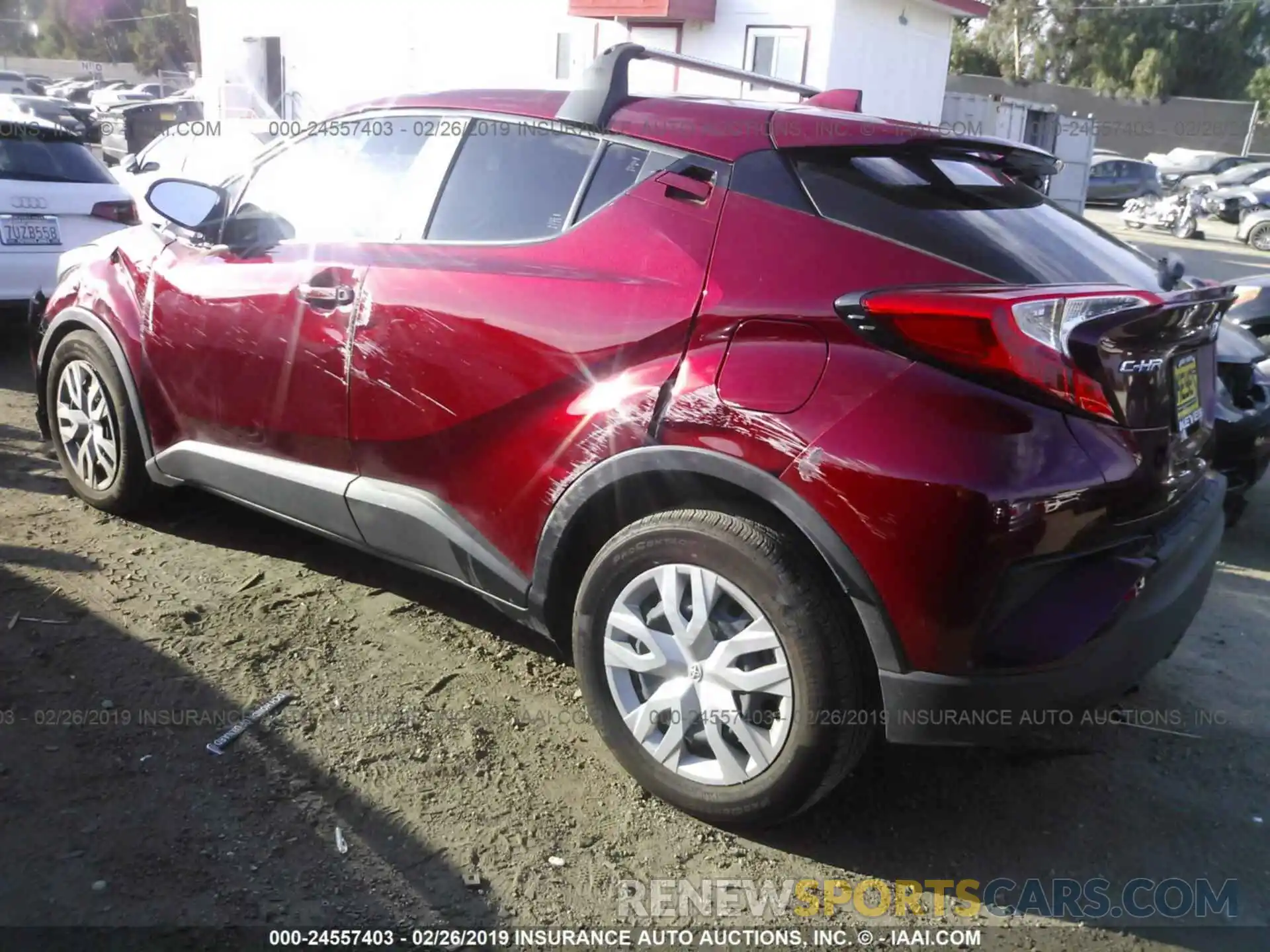 3 Photograph of a damaged car JTNKHMBX7K1023027 TOYOTA C-HR 2019