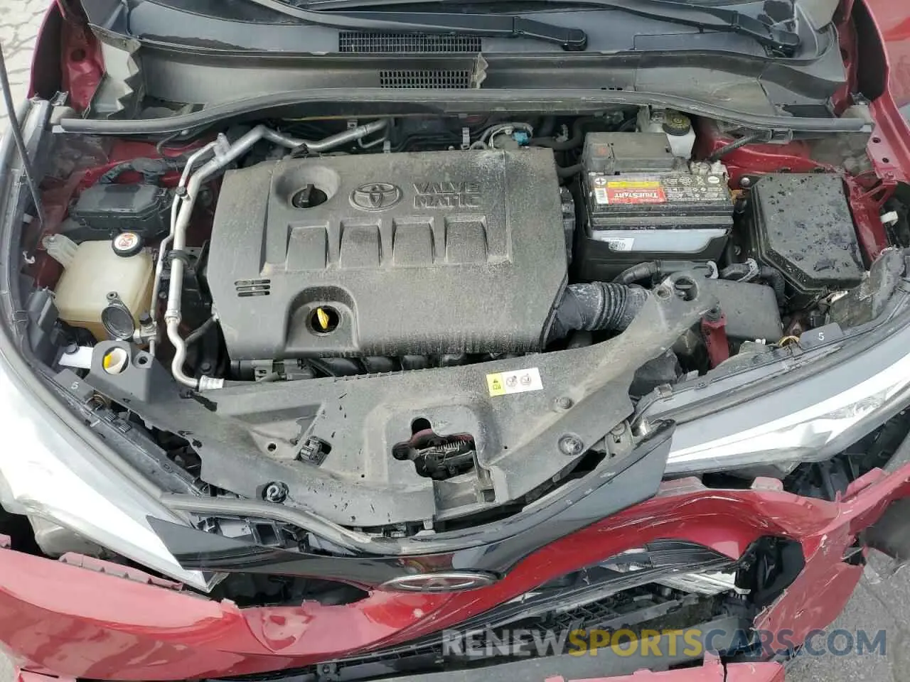 12 Photograph of a damaged car JTNKHMBX7K1025540 TOYOTA C-HR 2019