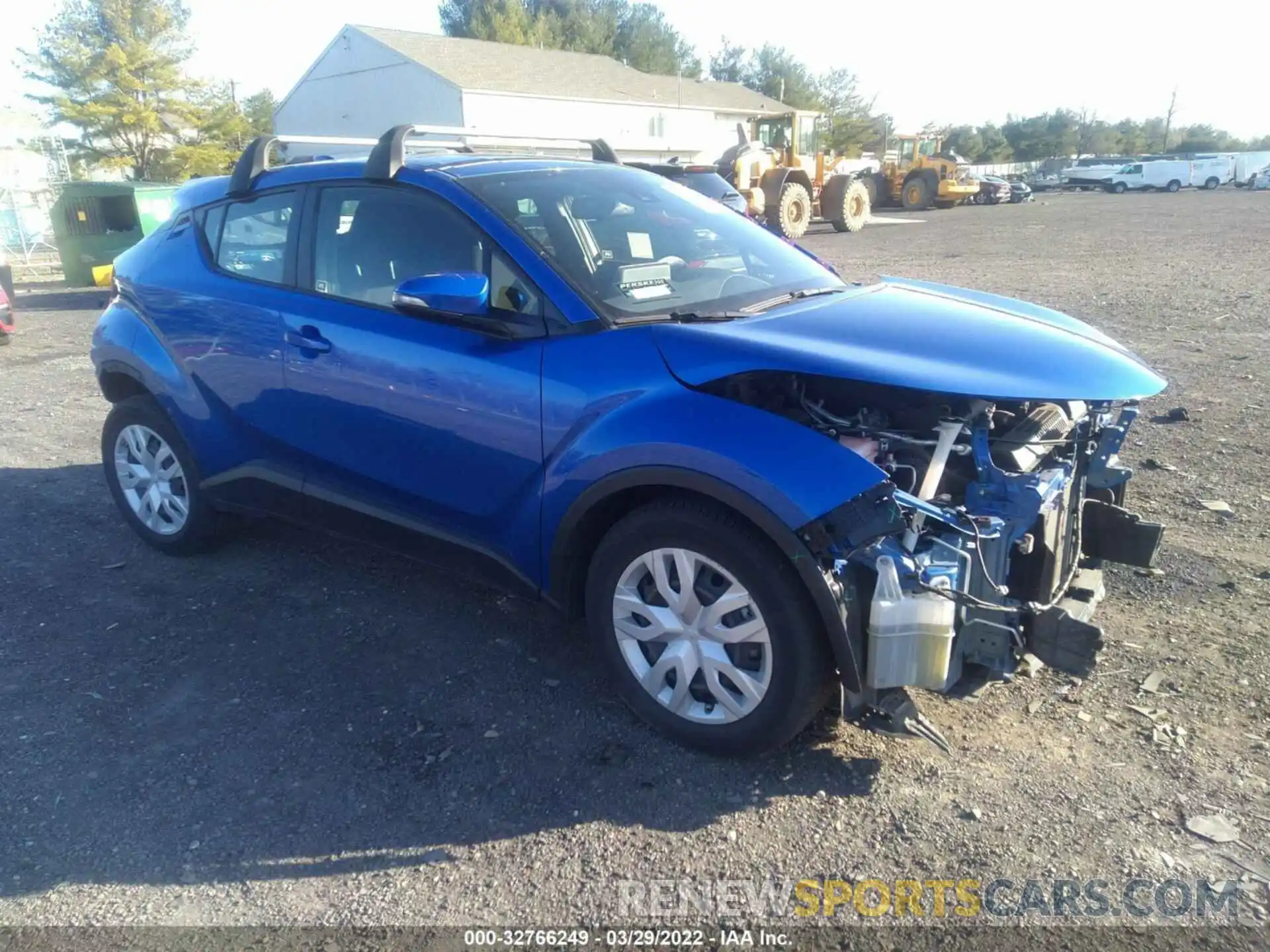 1 Photograph of a damaged car JTNKHMBX7K1027613 TOYOTA C-HR 2019