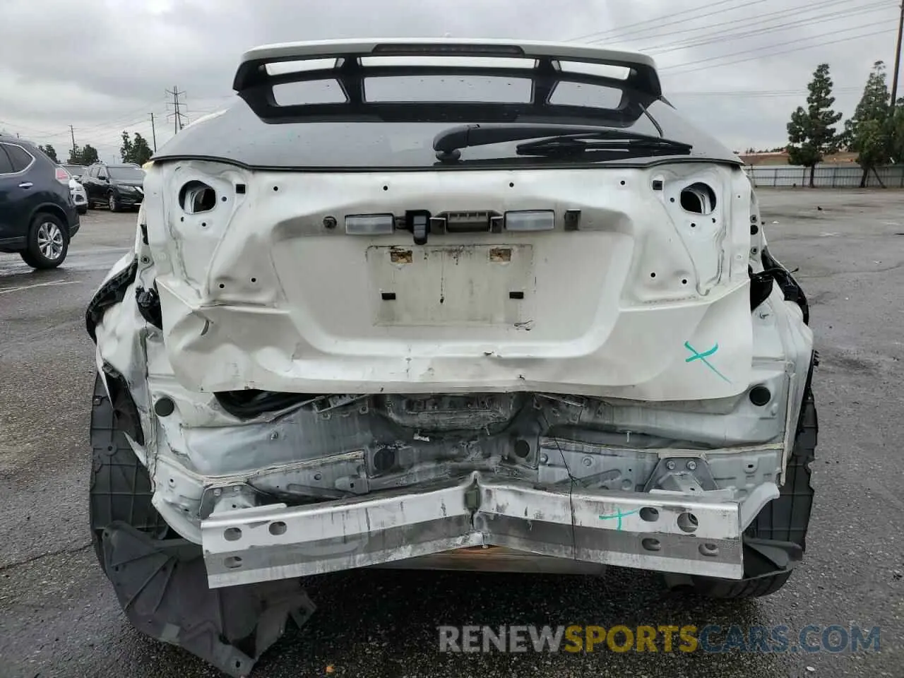 6 Photograph of a damaged car JTNKHMBX7K1028552 TOYOTA C-HR 2019