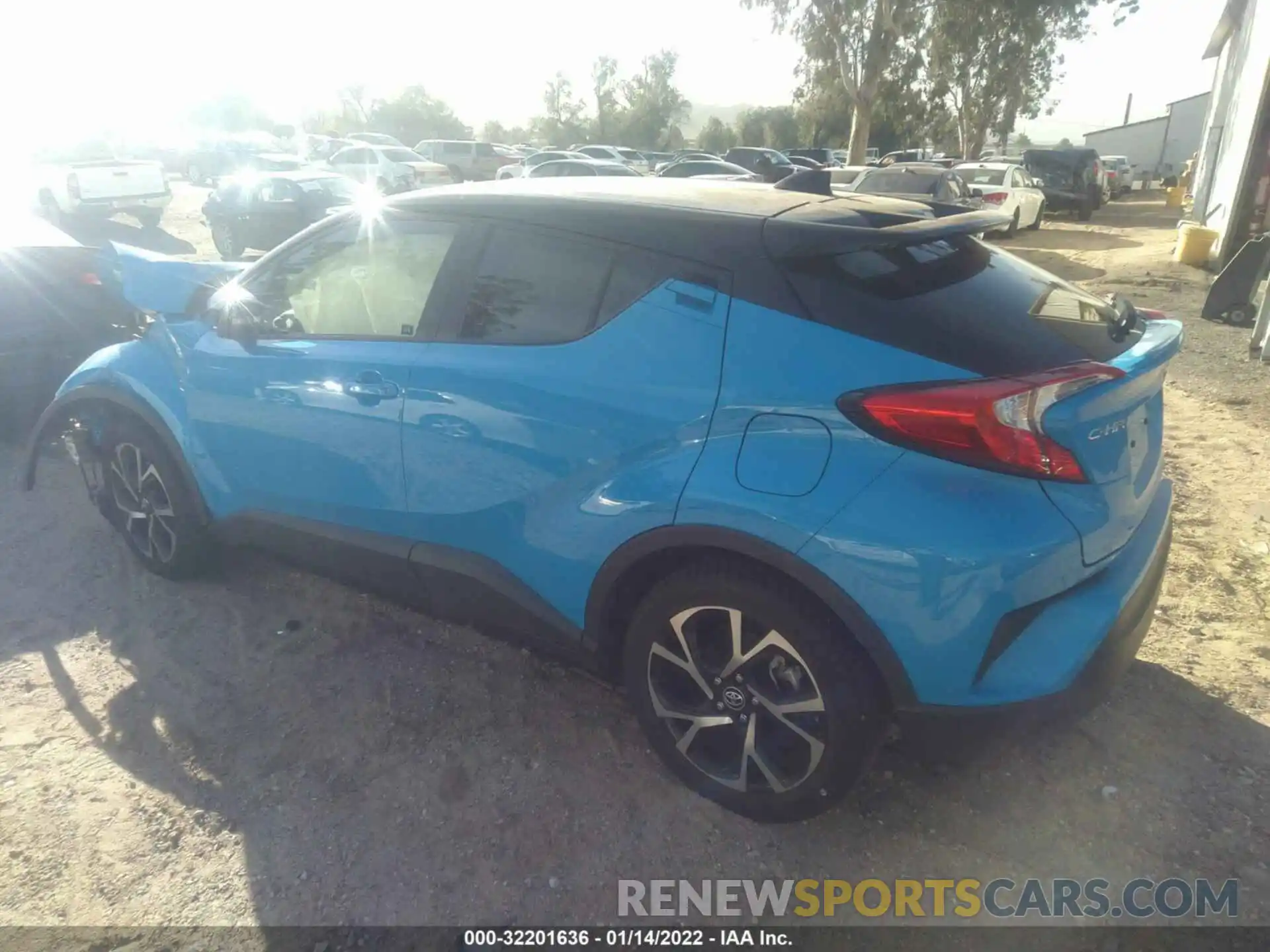 3 Photograph of a damaged car JTNKHMBX7K1028941 TOYOTA C-HR 2019