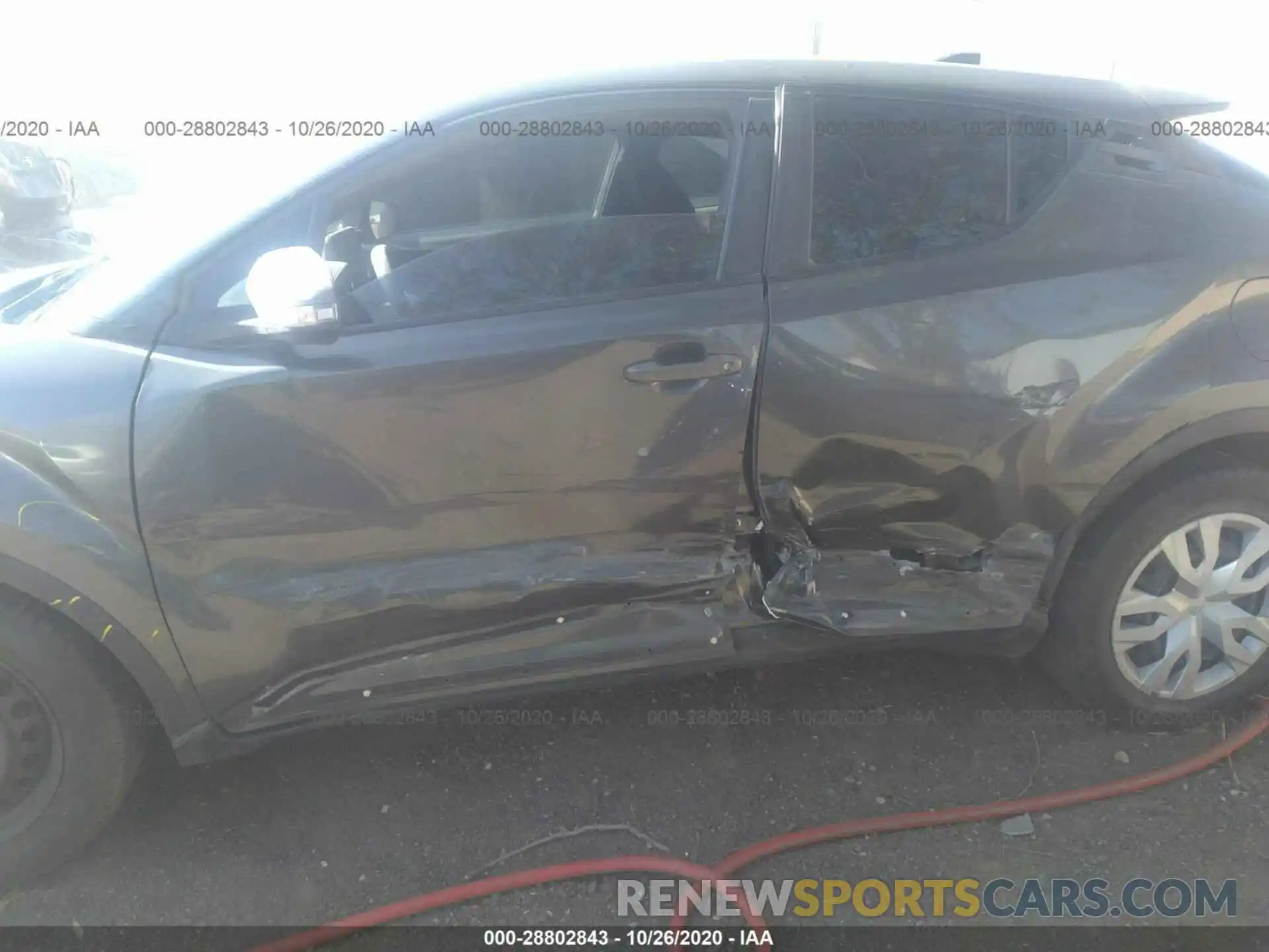 6 Photograph of a damaged car JTNKHMBX7K1029653 TOYOTA C-HR 2019