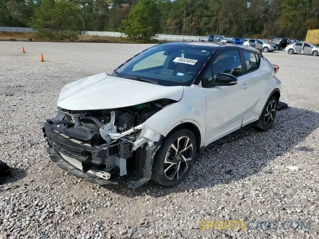 1 Photograph of a damaged car JTNKHMBX7K1033900 TOYOTA C-HR 2019