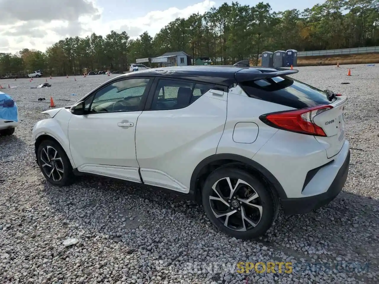 2 Photograph of a damaged car JTNKHMBX7K1033900 TOYOTA C-HR 2019