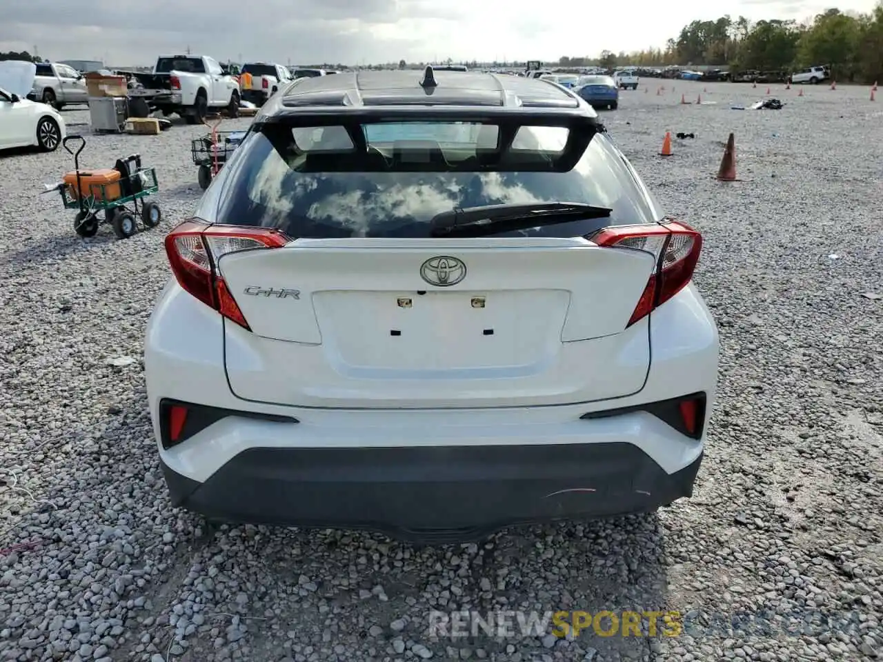 6 Photograph of a damaged car JTNKHMBX7K1033900 TOYOTA C-HR 2019