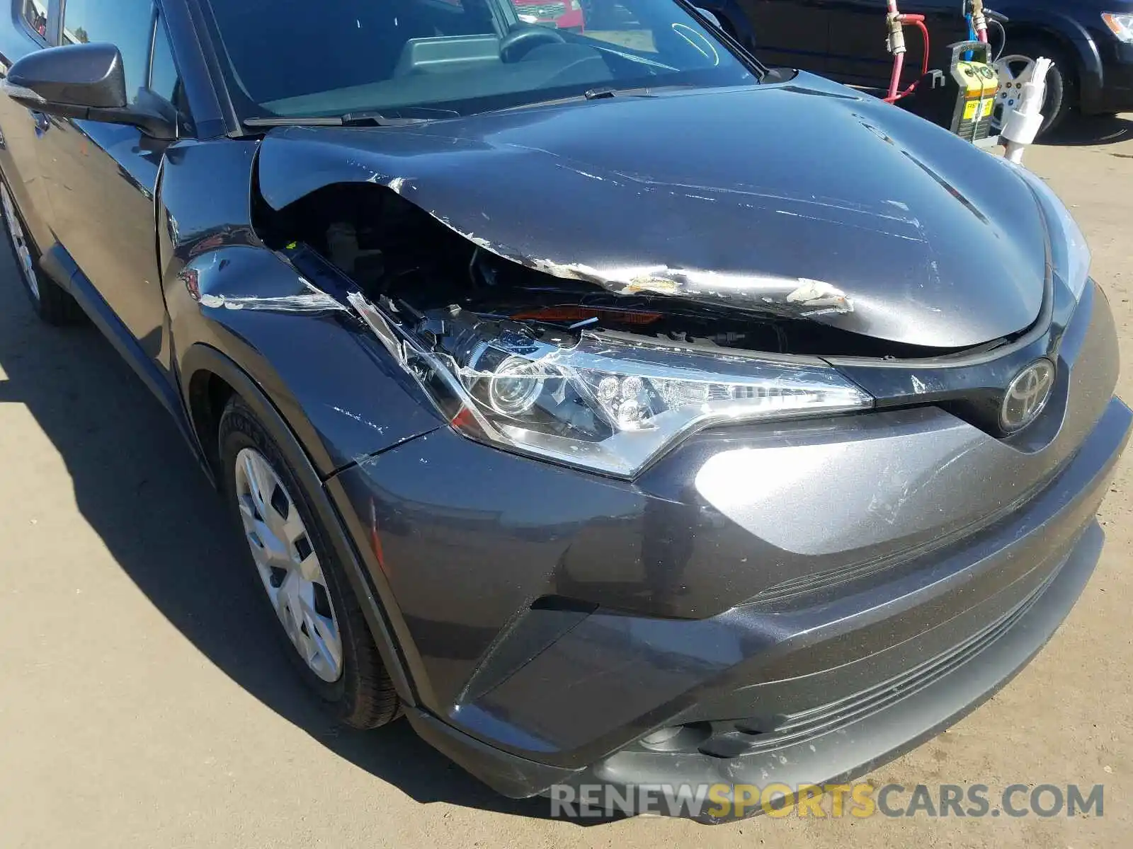 9 Photograph of a damaged car JTNKHMBX7K1035680 TOYOTA C-HR 2019