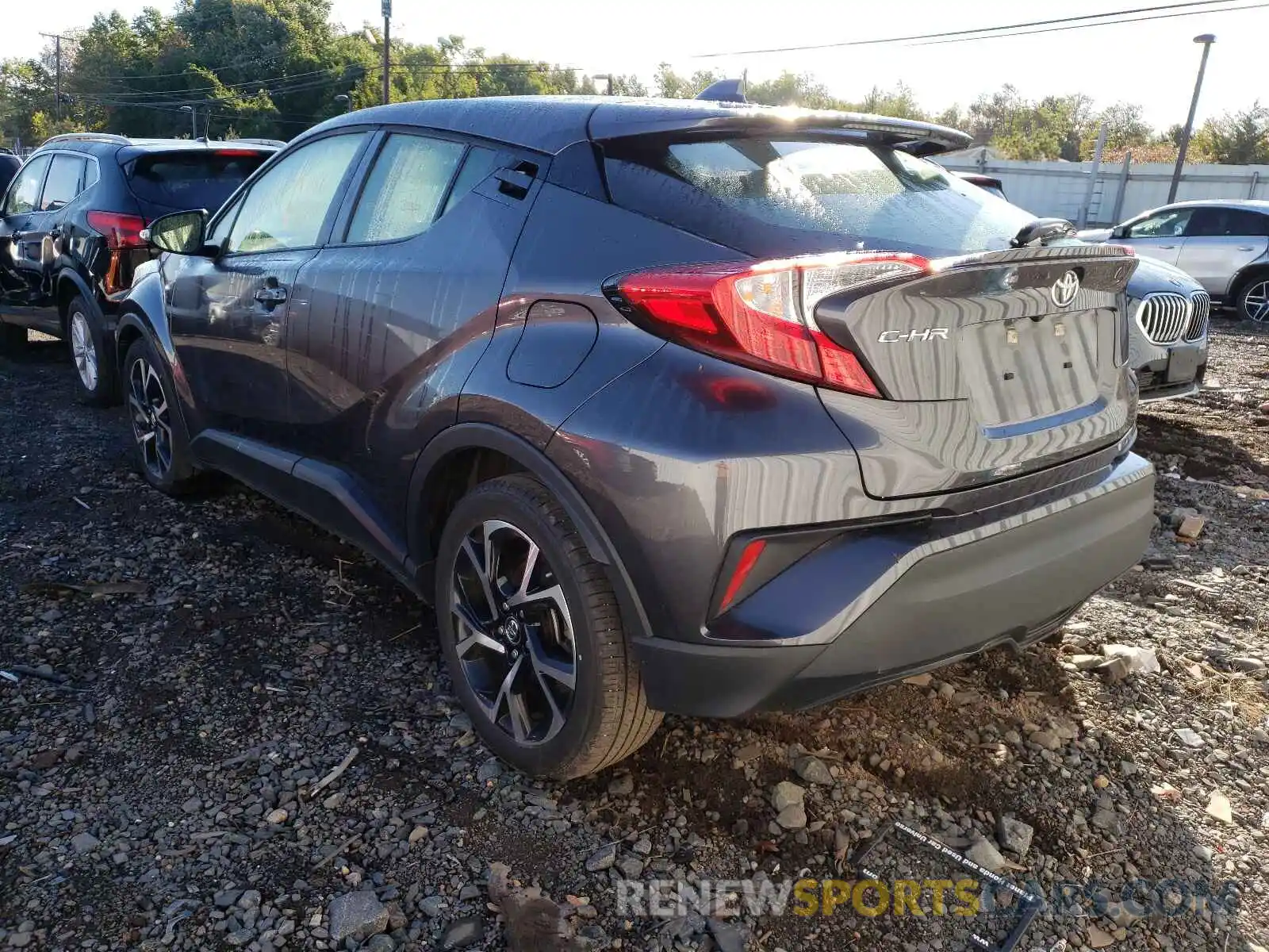 3 Photograph of a damaged car JTNKHMBX7K1036201 TOYOTA C-HR 2019