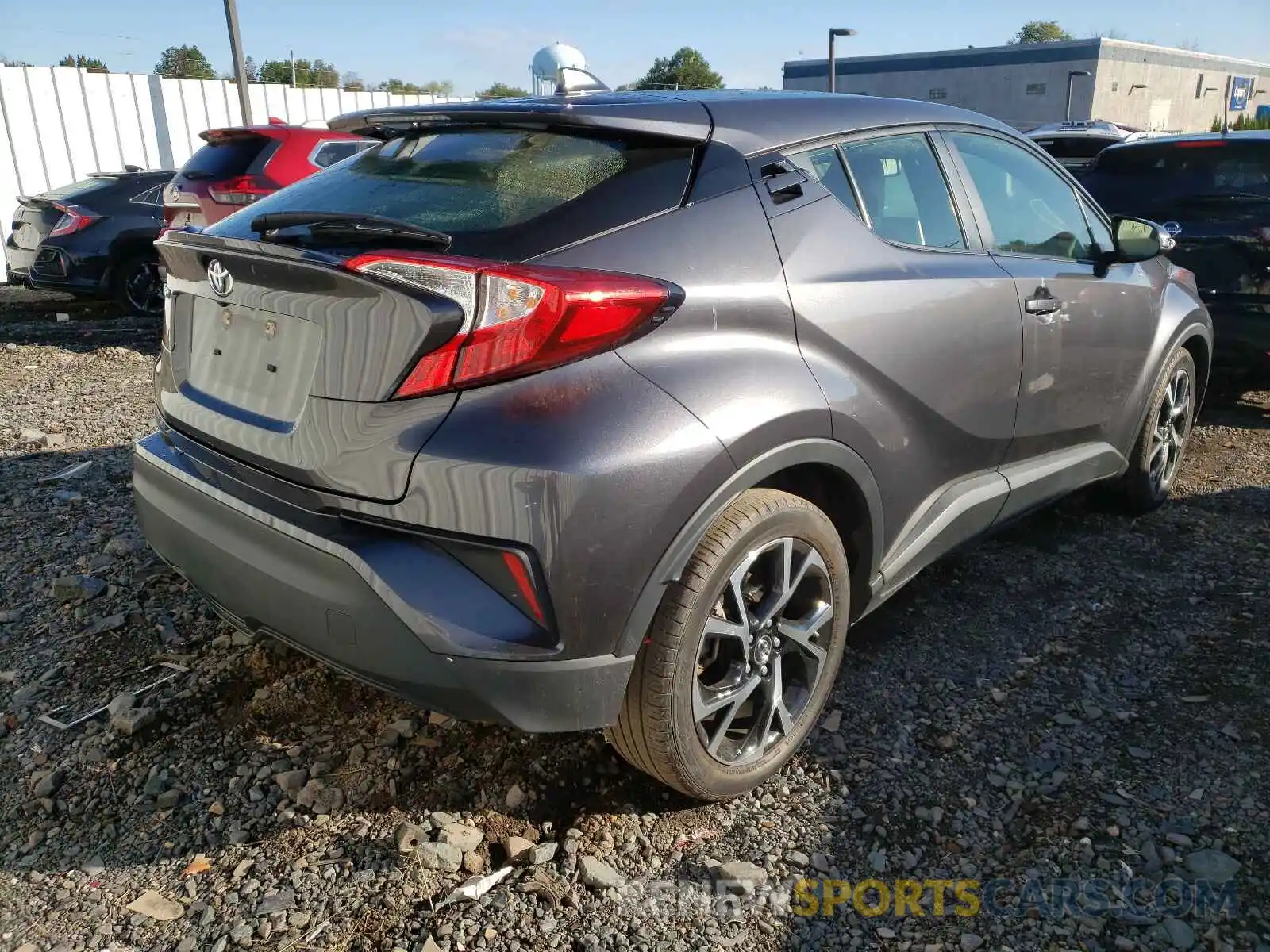 4 Photograph of a damaged car JTNKHMBX7K1036201 TOYOTA C-HR 2019