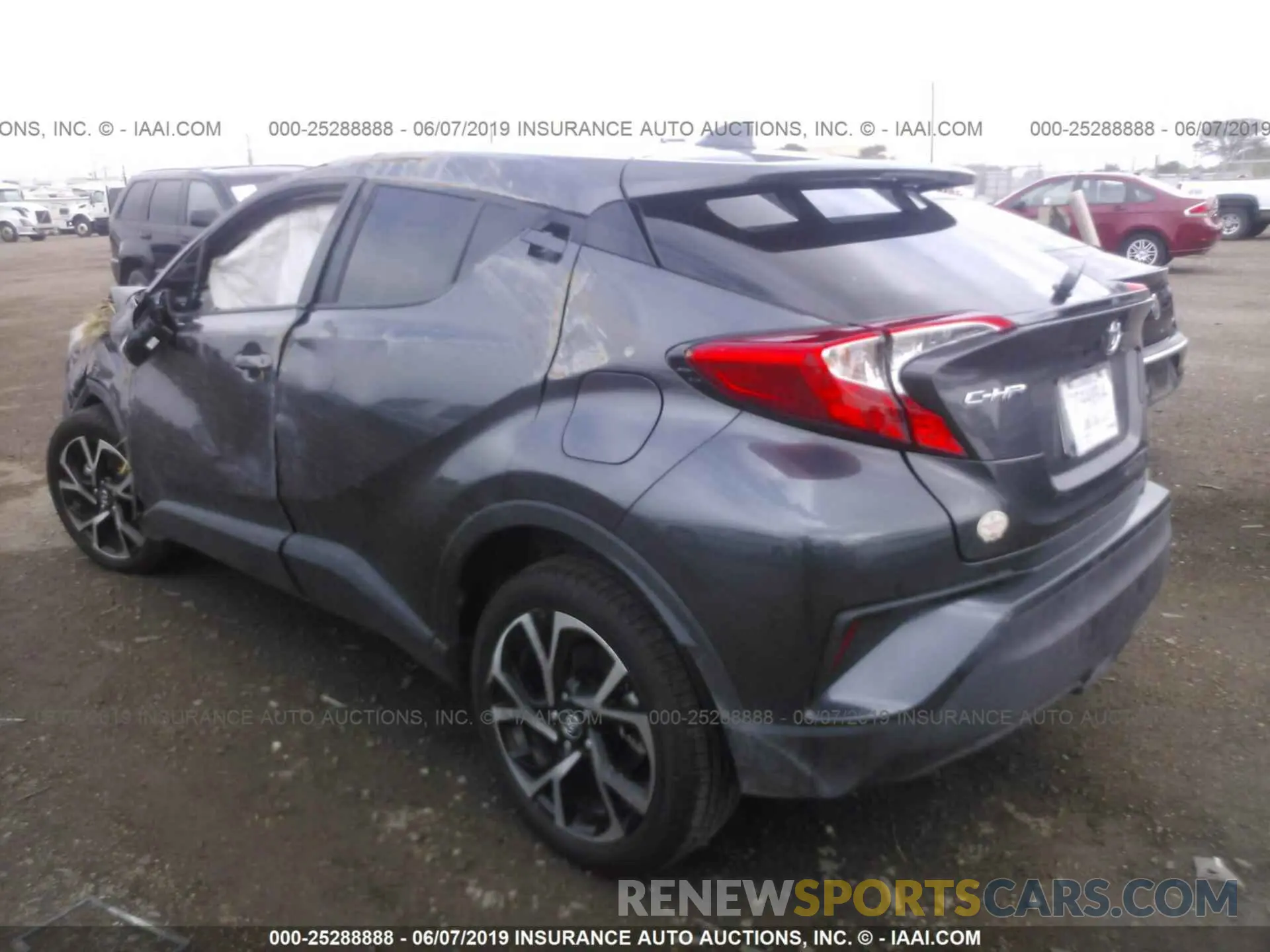 3 Photograph of a damaged car JTNKHMBX7K1038398 TOYOTA C-HR 2019
