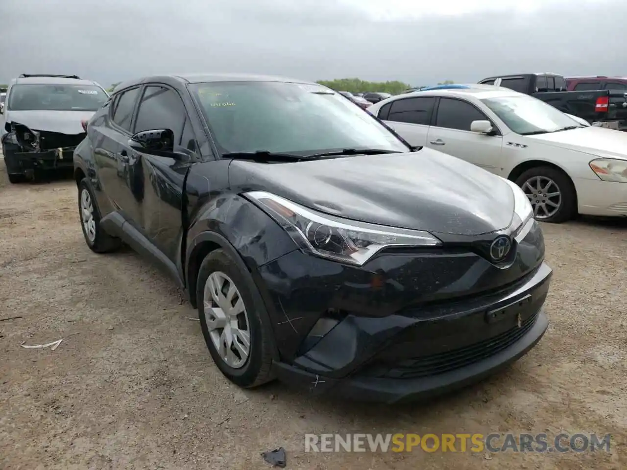 1 Photograph of a damaged car JTNKHMBX7K1041060 TOYOTA C-HR 2019