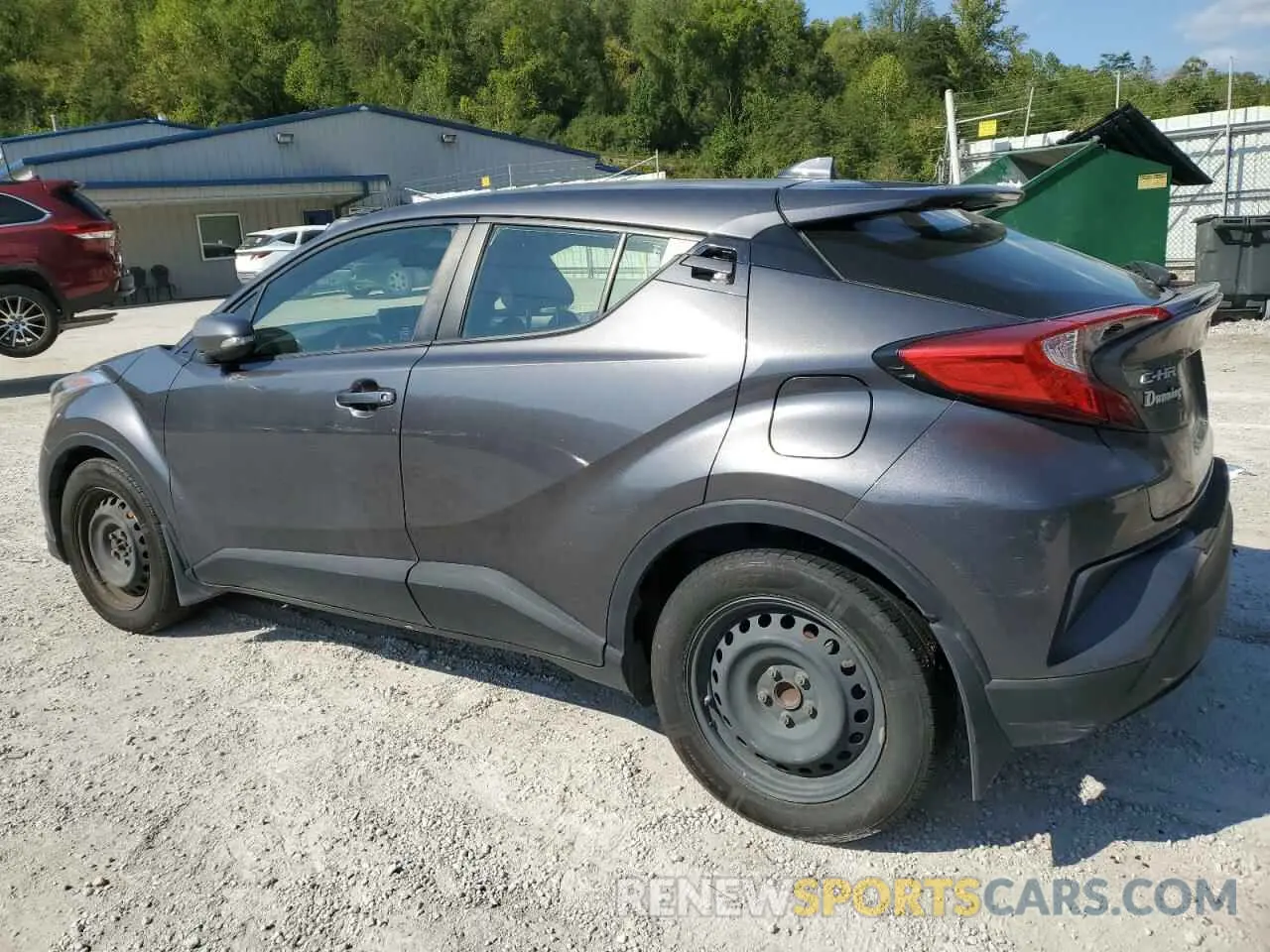 2 Photograph of a damaged car JTNKHMBX7K1041205 TOYOTA C-HR 2019