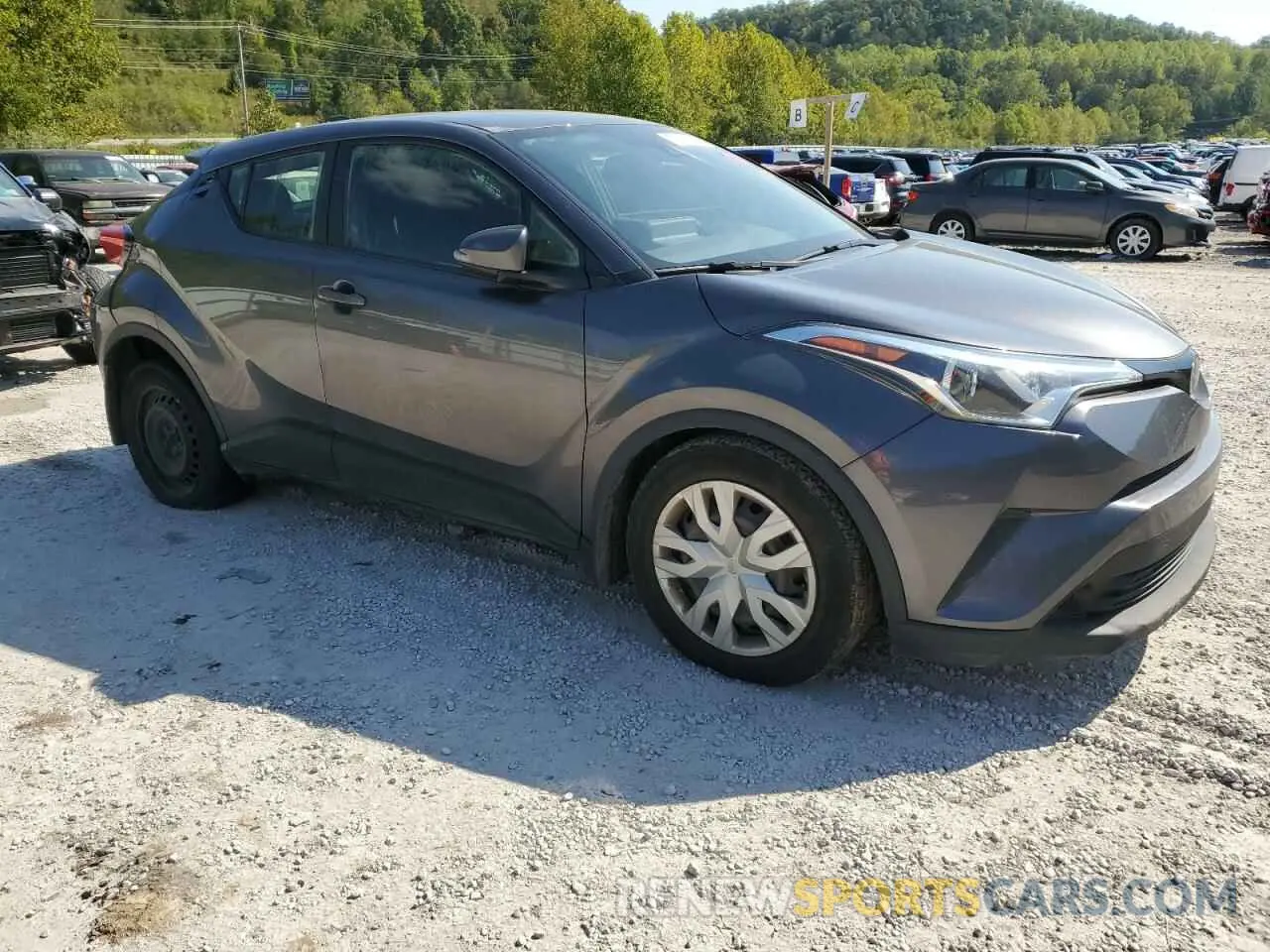4 Photograph of a damaged car JTNKHMBX7K1041205 TOYOTA C-HR 2019