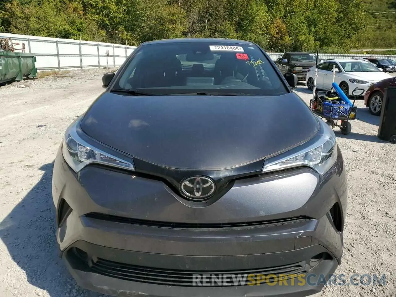 5 Photograph of a damaged car JTNKHMBX7K1041205 TOYOTA C-HR 2019