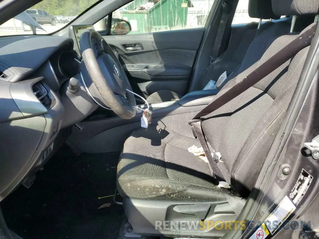 7 Photograph of a damaged car JTNKHMBX7K1041205 TOYOTA C-HR 2019