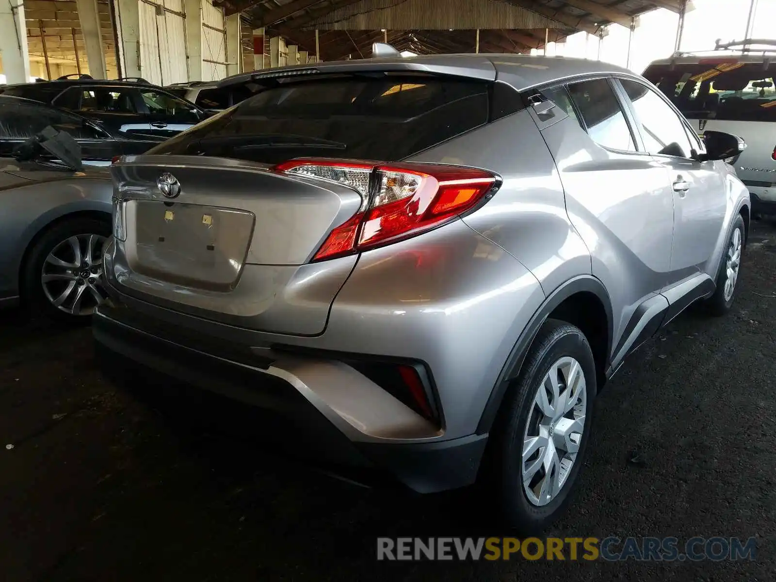 4 Photograph of a damaged car JTNKHMBX7K1043021 TOYOTA C-HR 2019