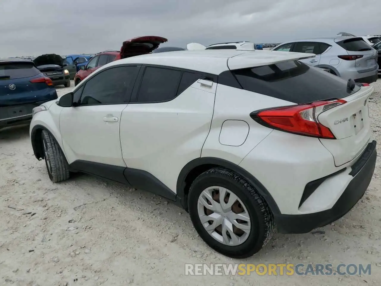 2 Photograph of a damaged car JTNKHMBX7K1046694 TOYOTA C-HR 2019