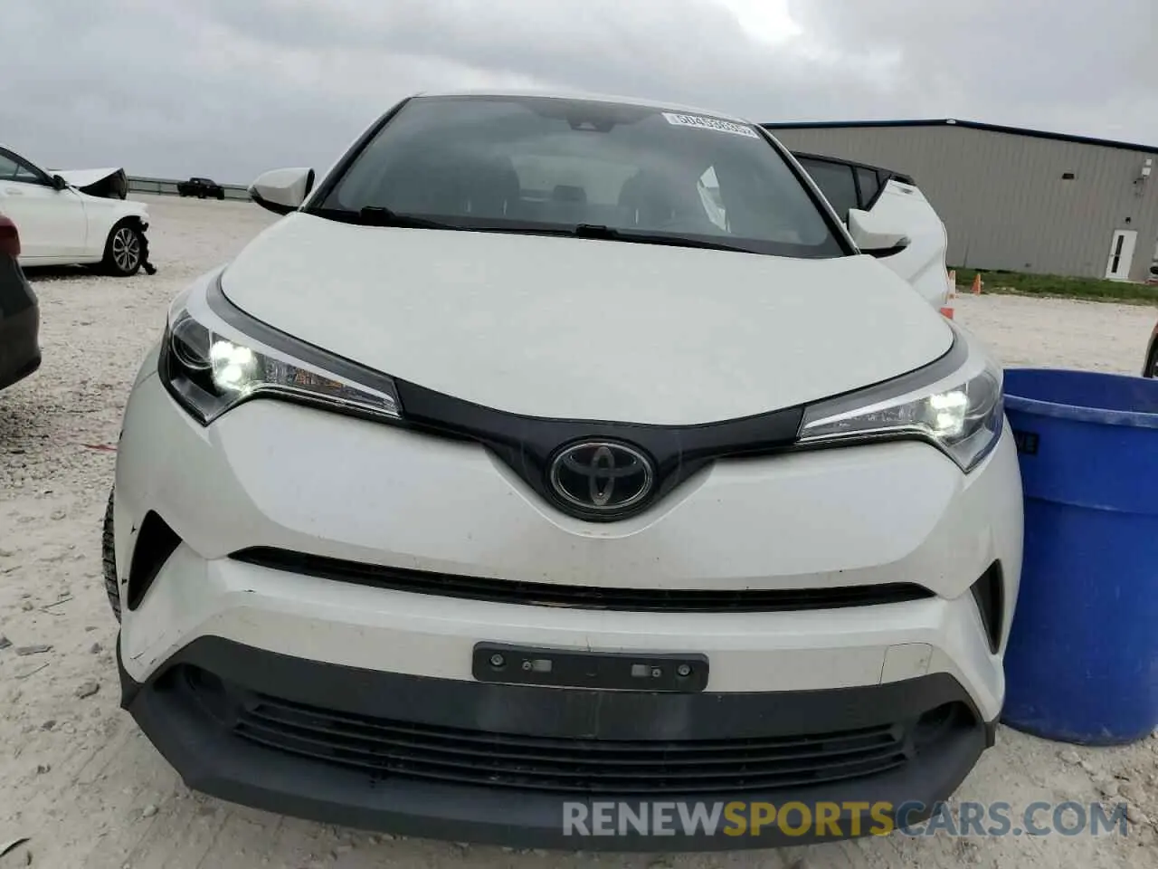 5 Photograph of a damaged car JTNKHMBX7K1046694 TOYOTA C-HR 2019