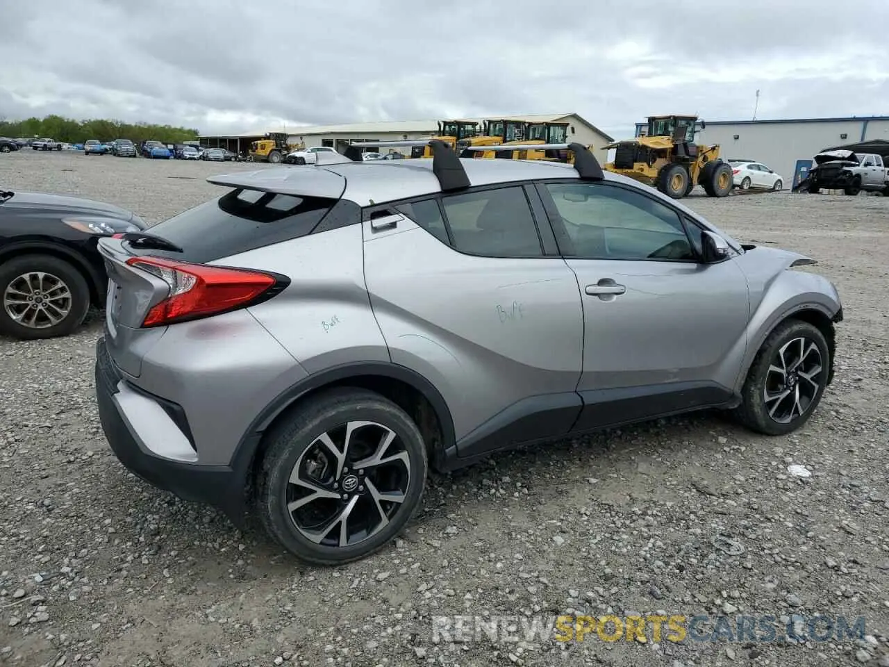 3 Photograph of a damaged car JTNKHMBX7K1048428 TOYOTA C-HR 2019