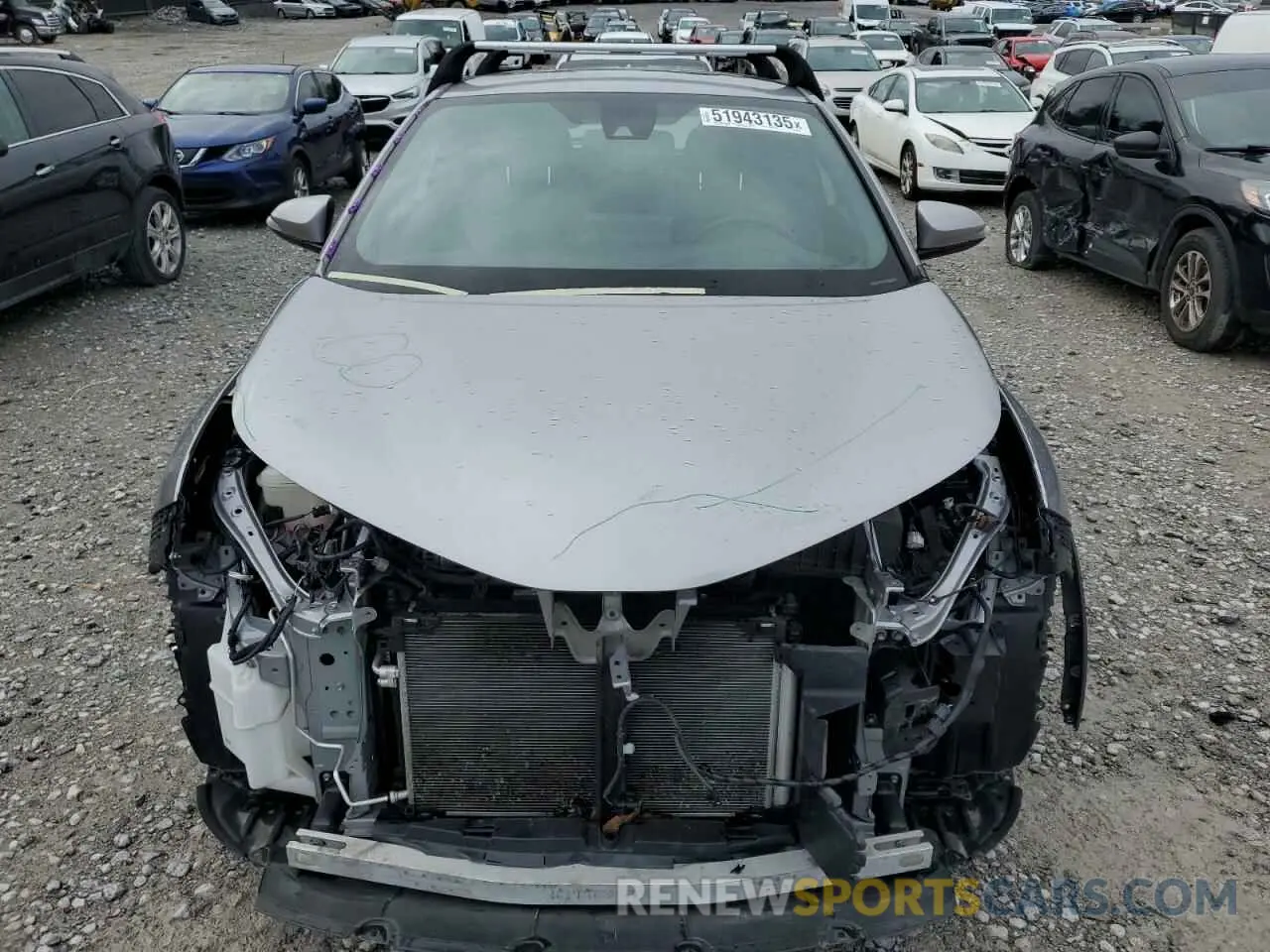 5 Photograph of a damaged car JTNKHMBX7K1048428 TOYOTA C-HR 2019