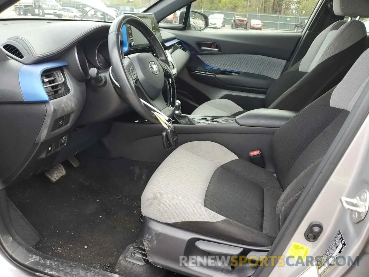 7 Photograph of a damaged car JTNKHMBX7K1048428 TOYOTA C-HR 2019