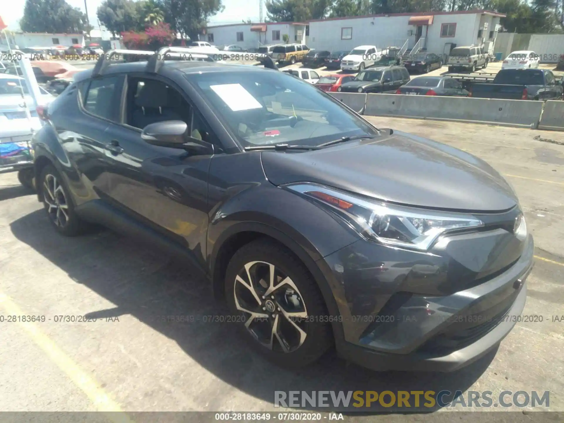 1 Photograph of a damaged car JTNKHMBX7K1049157 TOYOTA C-HR 2019