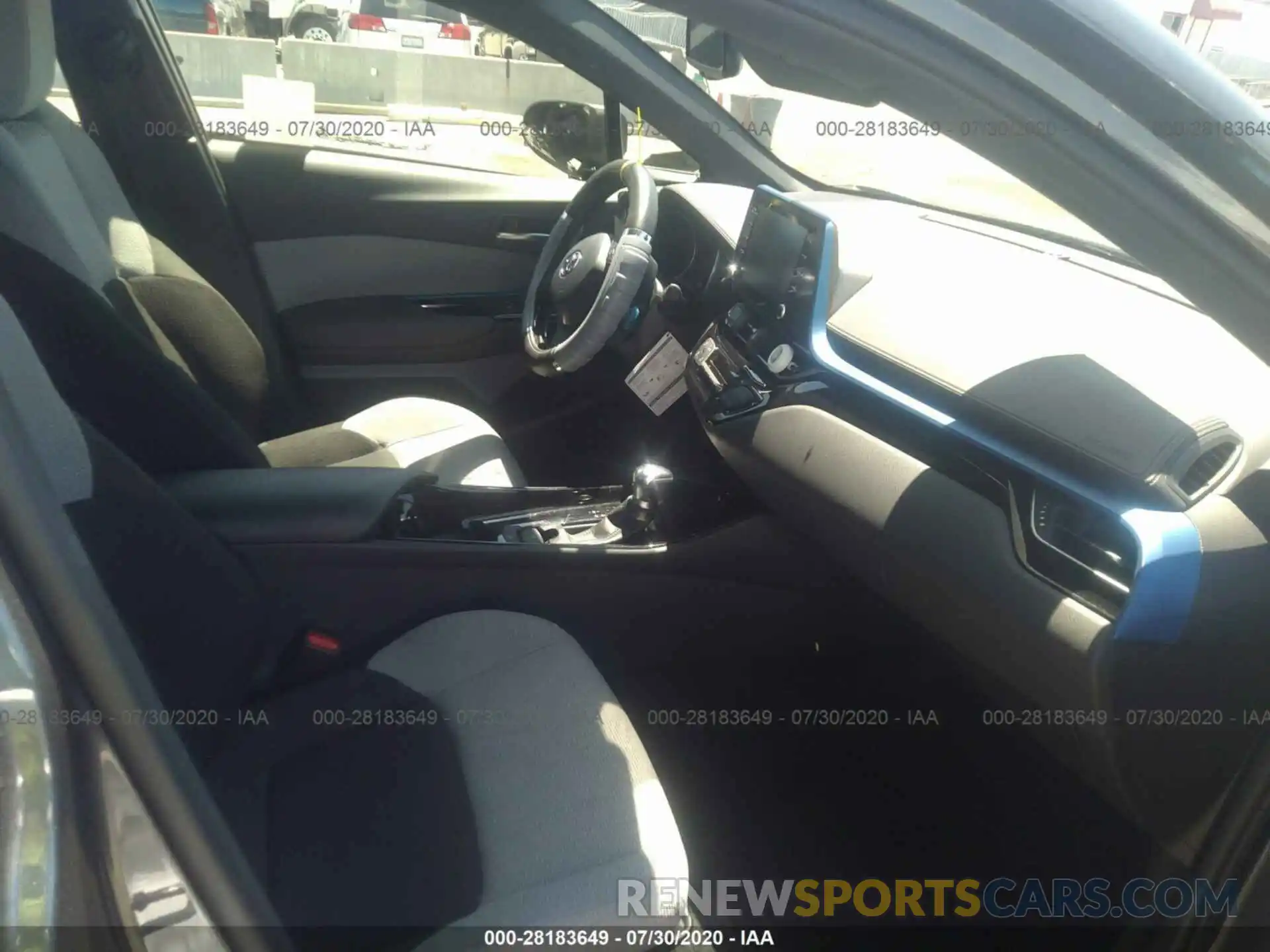 5 Photograph of a damaged car JTNKHMBX7K1049157 TOYOTA C-HR 2019