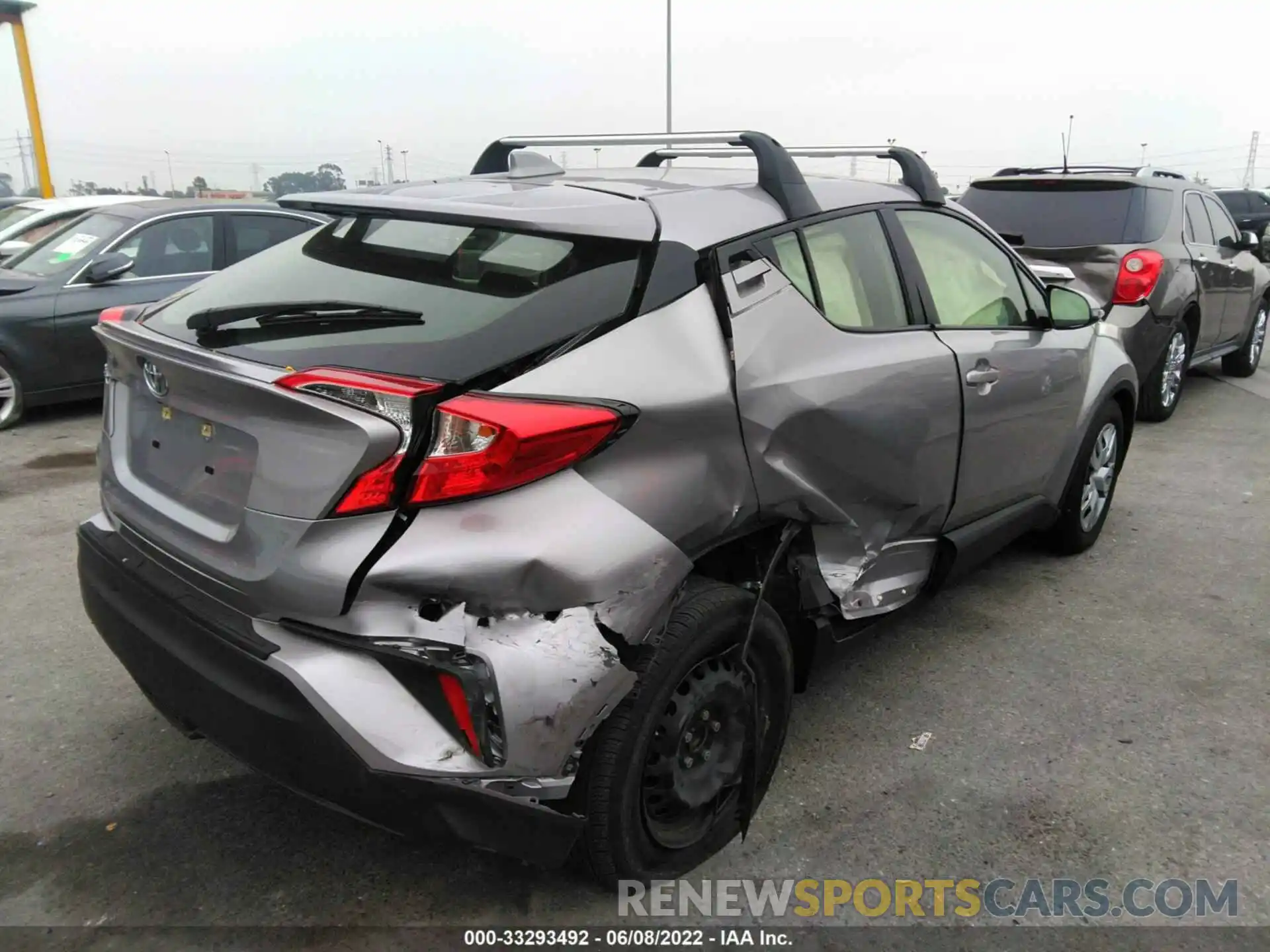 6 Photograph of a damaged car JTNKHMBX7K1049336 TOYOTA C-HR 2019