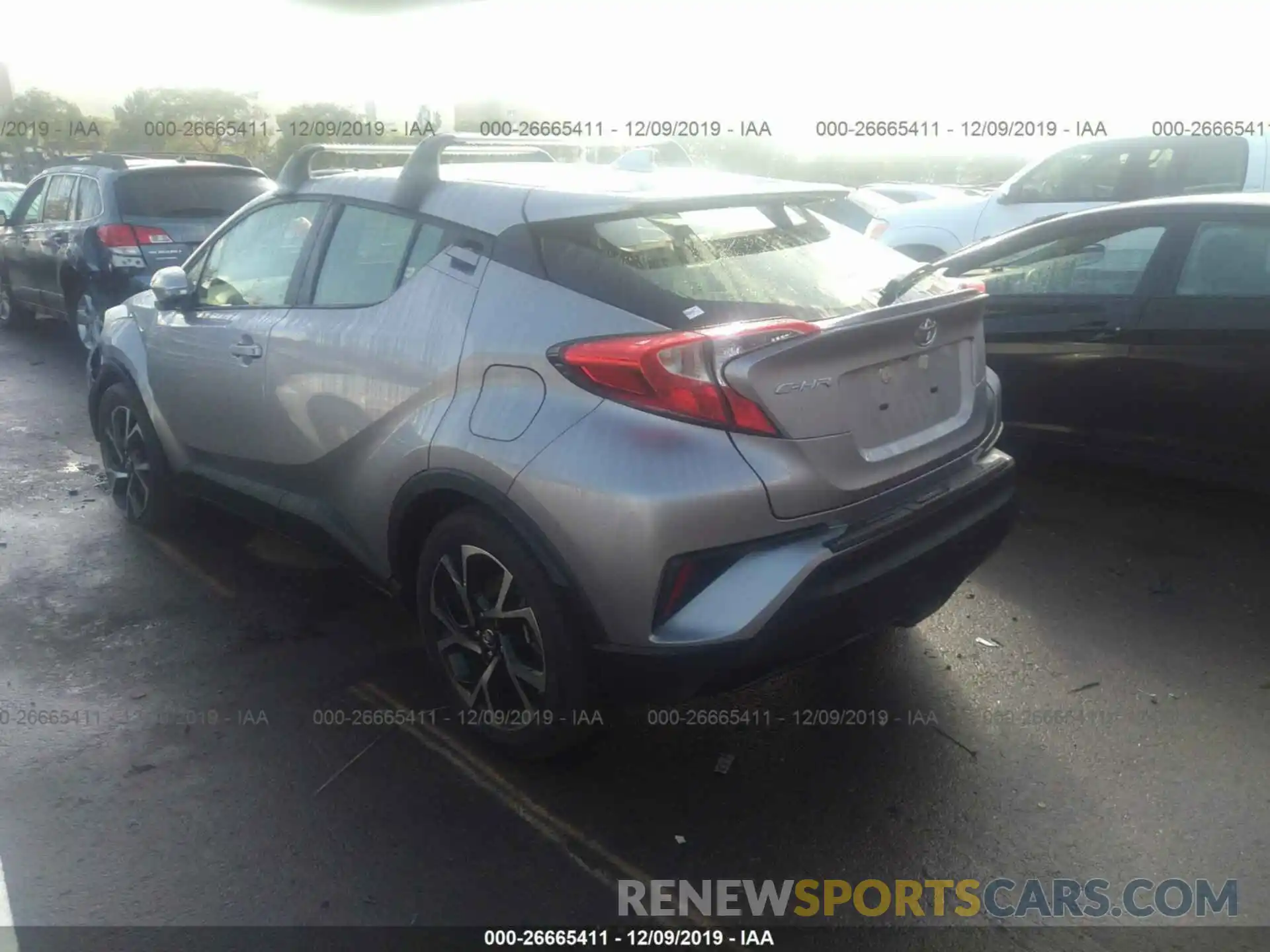 3 Photograph of a damaged car JTNKHMBX7K1050874 TOYOTA C-HR 2019