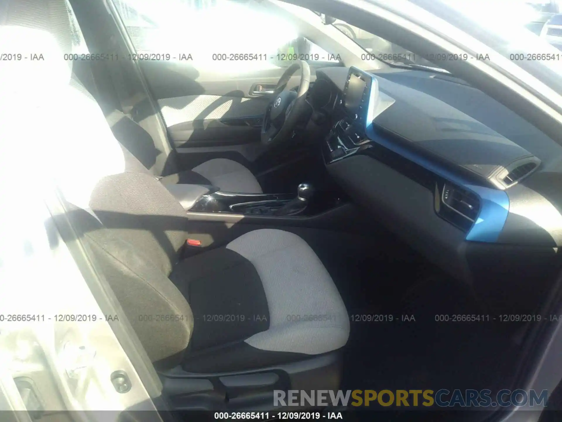 5 Photograph of a damaged car JTNKHMBX7K1050874 TOYOTA C-HR 2019