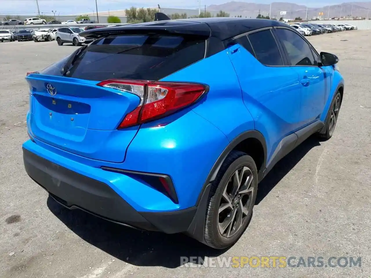 4 Photograph of a damaged car JTNKHMBX7K1051880 TOYOTA C-HR 2019