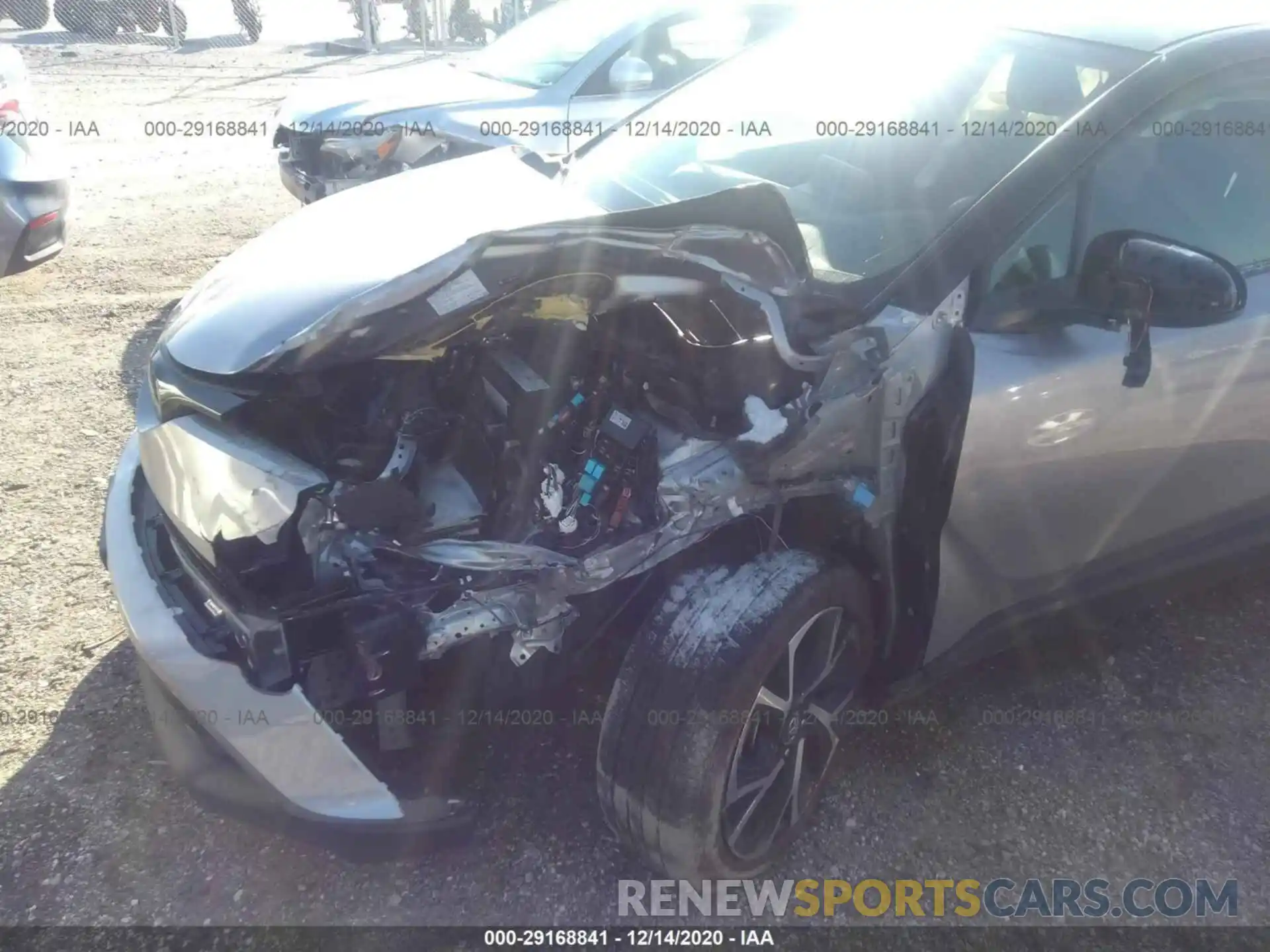 6 Photograph of a damaged car JTNKHMBX7K1052110 TOYOTA C-HR 2019