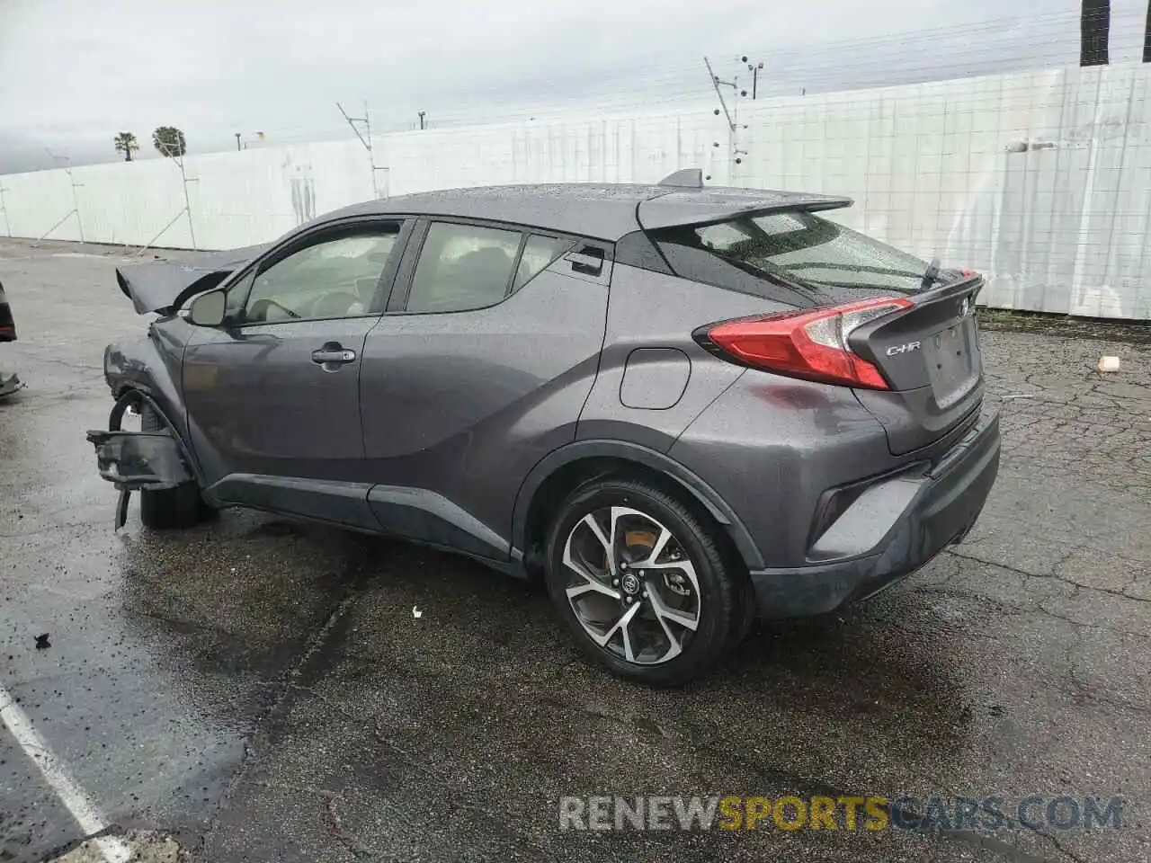 2 Photograph of a damaged car JTNKHMBX7K1052530 TOYOTA C-HR 2019