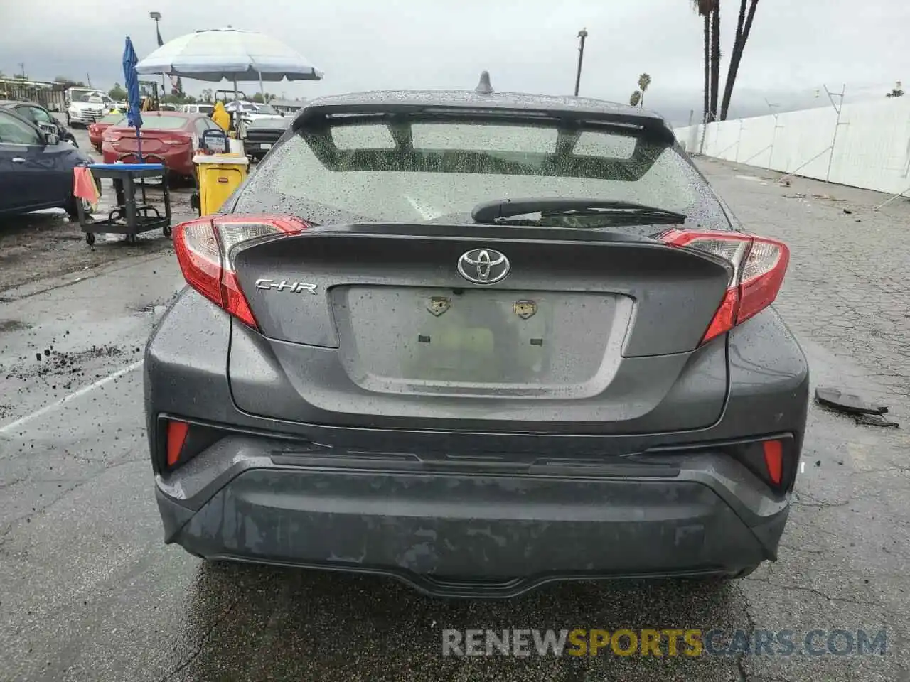 6 Photograph of a damaged car JTNKHMBX7K1052530 TOYOTA C-HR 2019