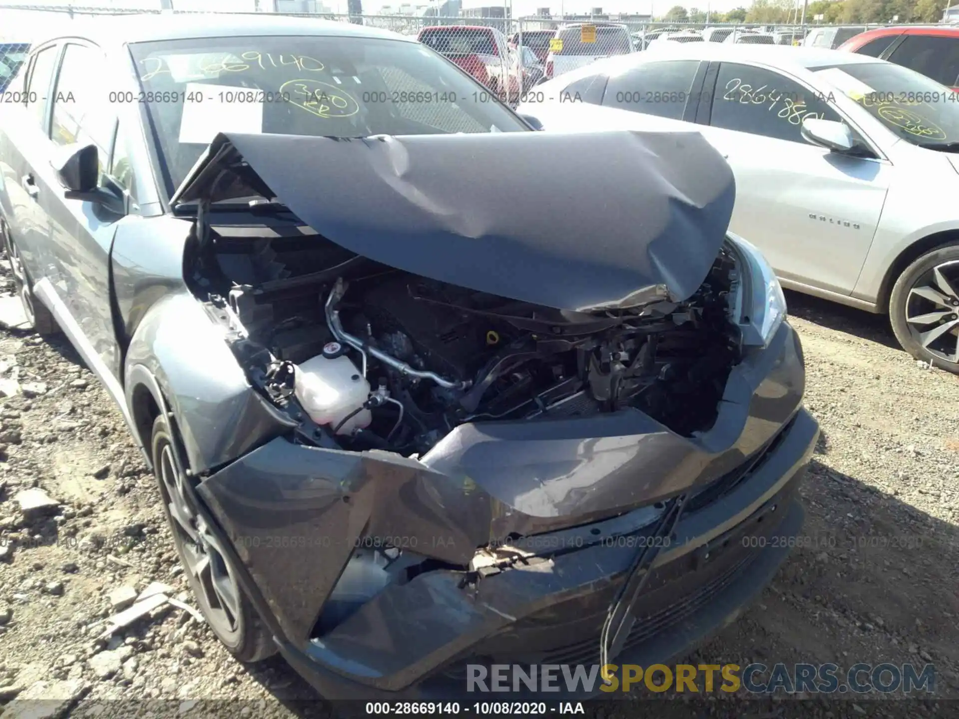 6 Photograph of a damaged car JTNKHMBX7K1054830 TOYOTA C-HR 2019