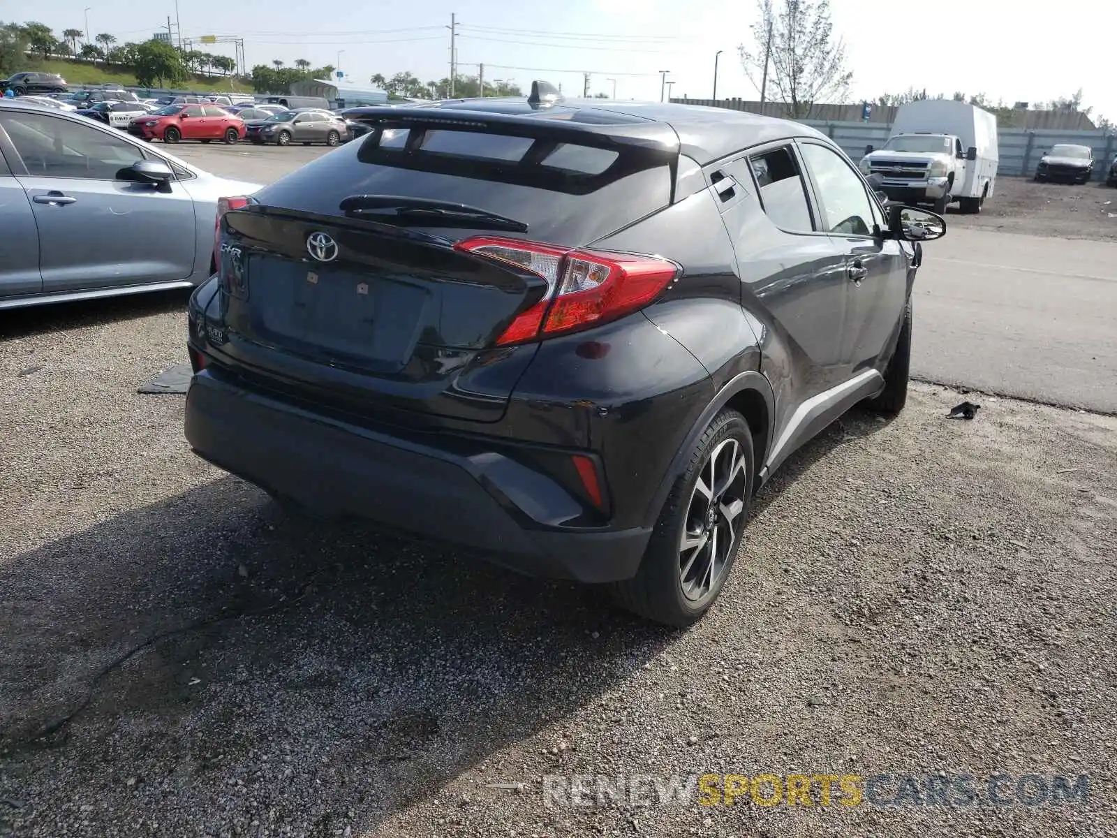 4 Photograph of a damaged car JTNKHMBX7K1057615 TOYOTA C-HR 2019