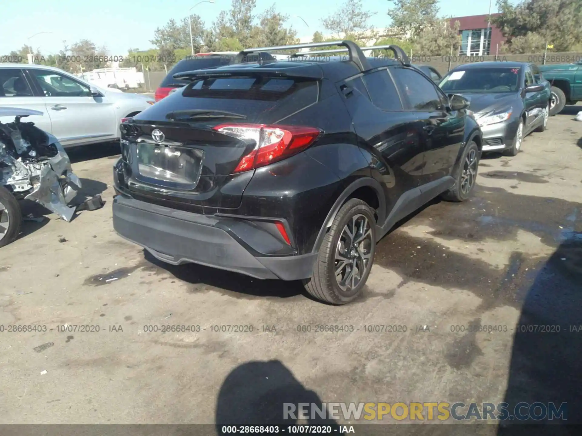 4 Photograph of a damaged car JTNKHMBX7K1058957 TOYOTA C-HR 2019