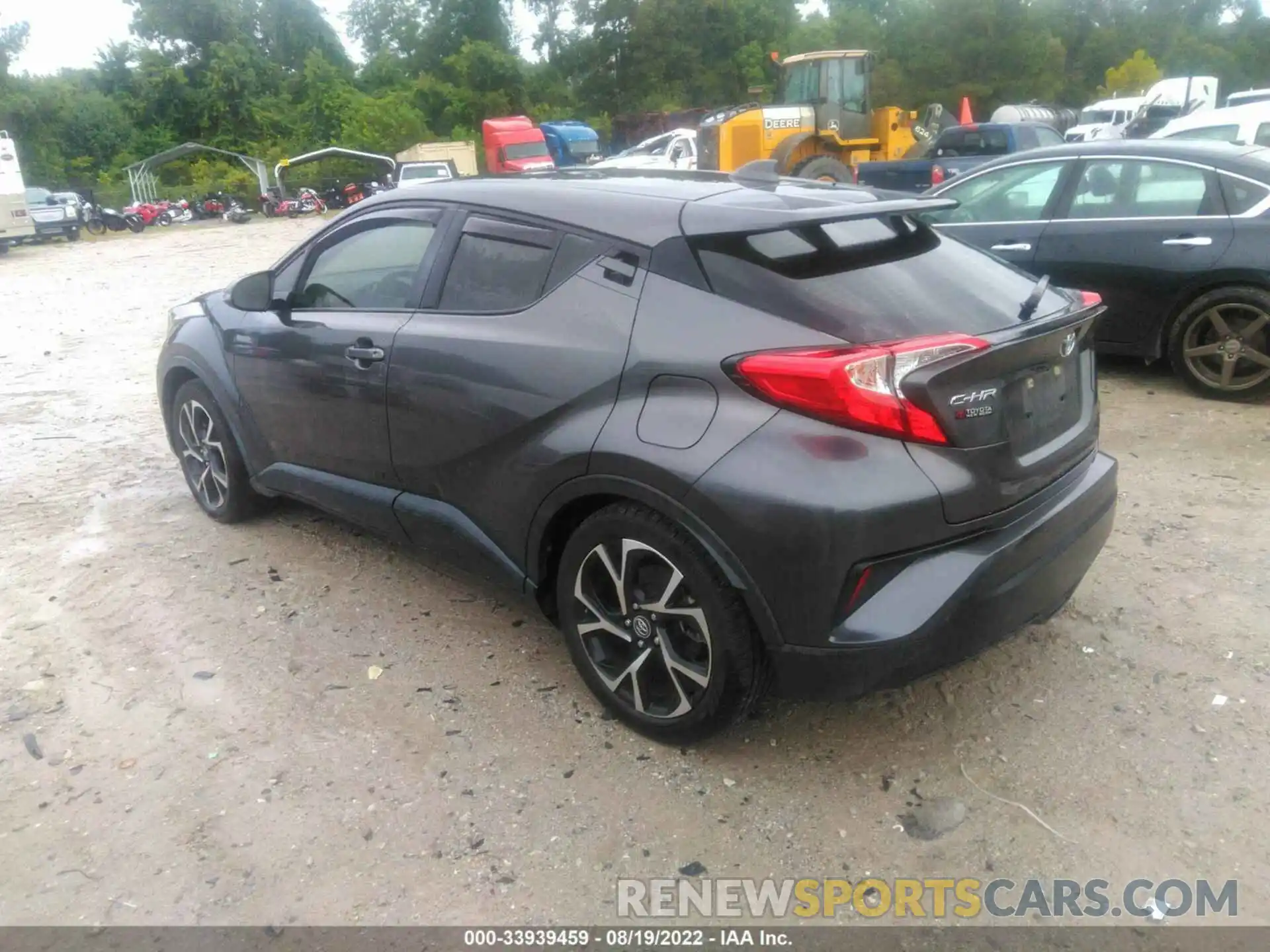 3 Photograph of a damaged car JTNKHMBX7K1061583 TOYOTA C-HR 2019