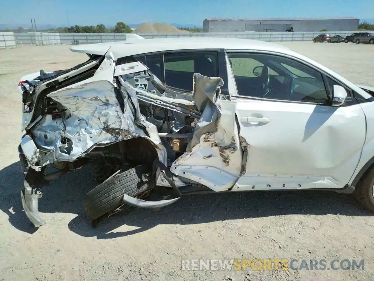 9 Photograph of a damaged car JTNKHMBX8K1012487 TOYOTA C-HR 2019