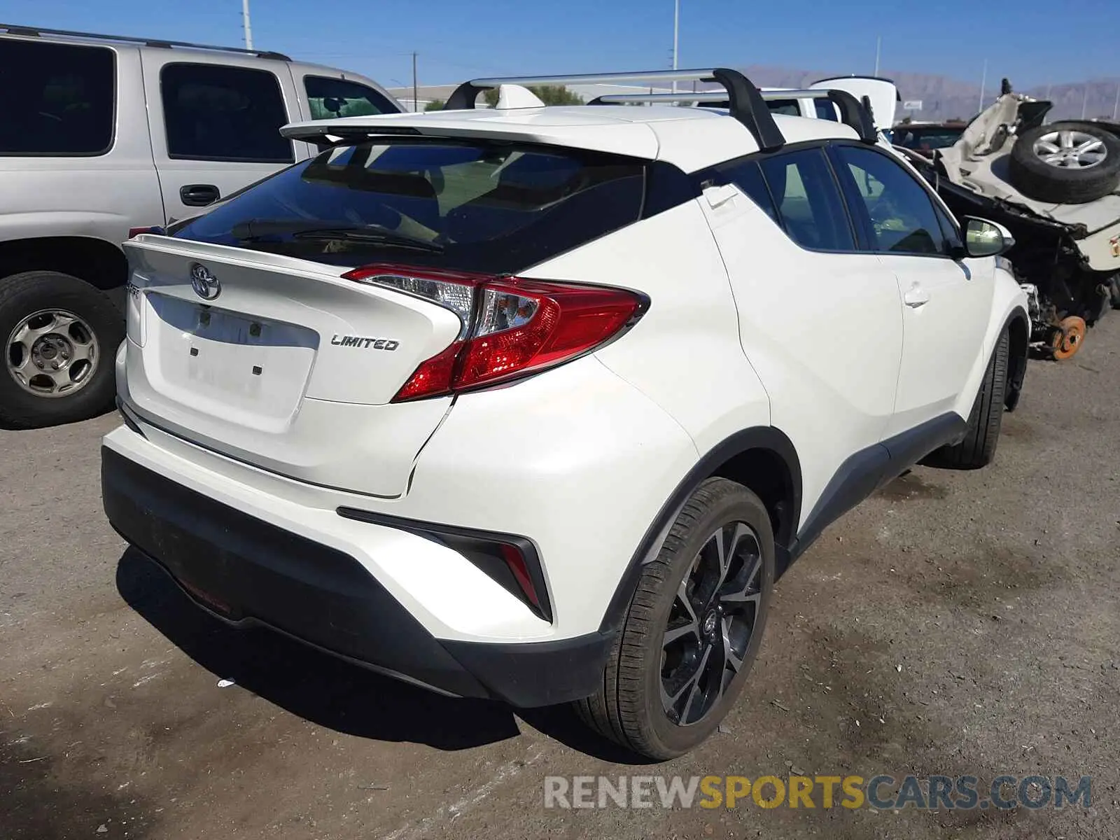 4 Photograph of a damaged car JTNKHMBX8K1014594 TOYOTA C-HR 2019
