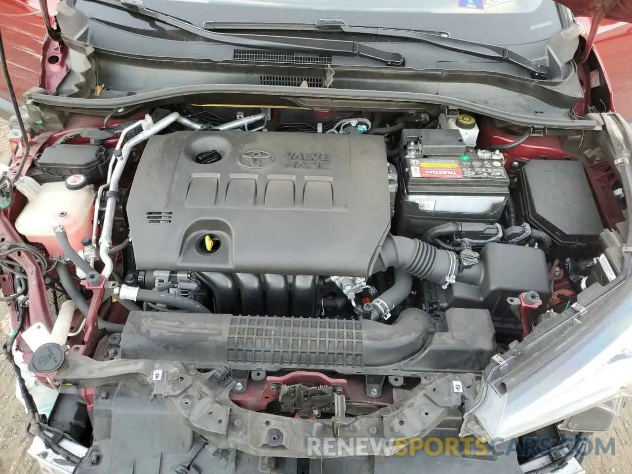 11 Photograph of a damaged car JTNKHMBX8K1017852 TOYOTA C-HR 2019