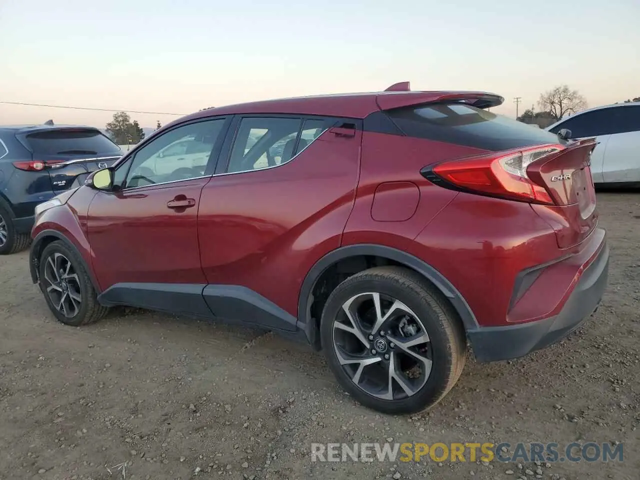 2 Photograph of a damaged car JTNKHMBX8K1017852 TOYOTA C-HR 2019