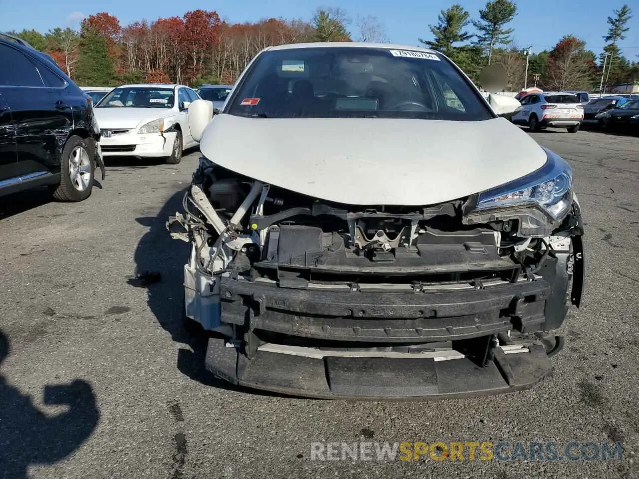 5 Photograph of a damaged car JTNKHMBX8K1019357 TOYOTA C-HR 2019