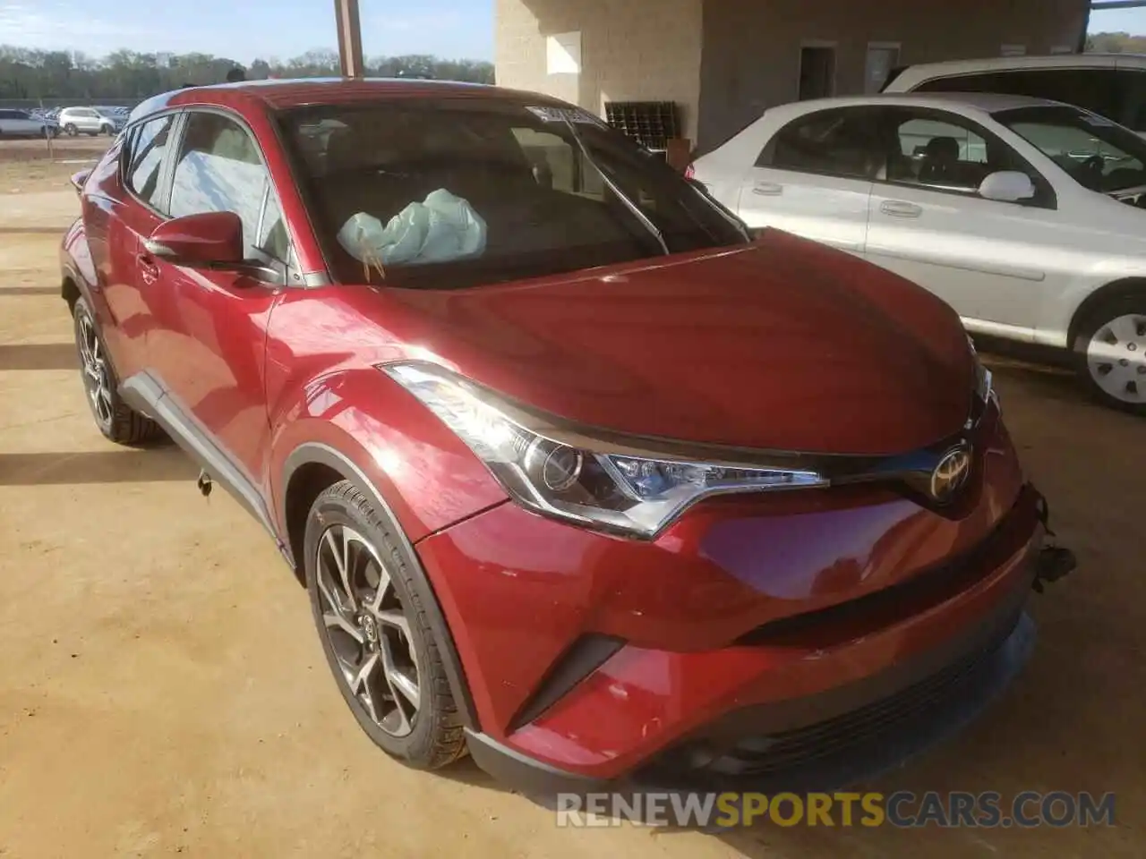 1 Photograph of a damaged car JTNKHMBX8K1020993 TOYOTA C-HR 2019