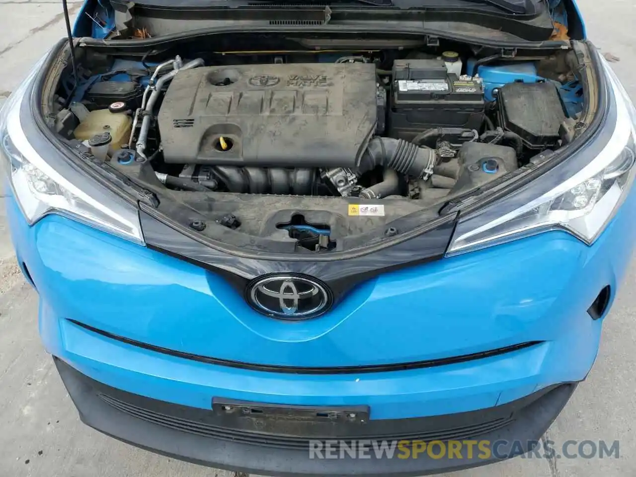 12 Photograph of a damaged car JTNKHMBX8K1021190 TOYOTA C-HR 2019