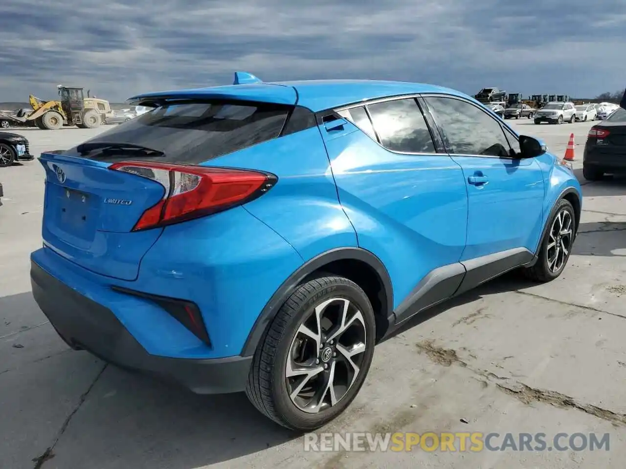 3 Photograph of a damaged car JTNKHMBX8K1021190 TOYOTA C-HR 2019