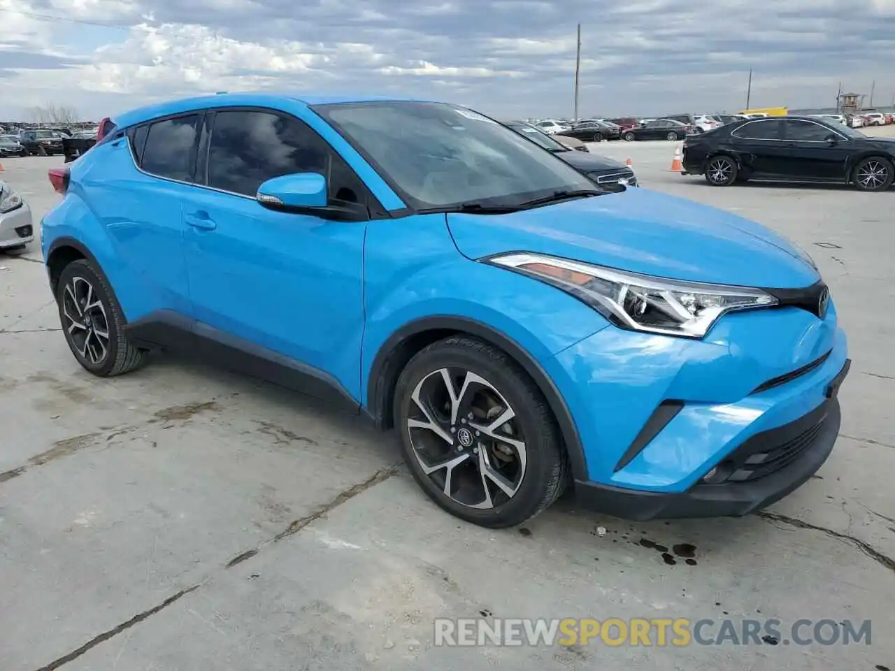 4 Photograph of a damaged car JTNKHMBX8K1021190 TOYOTA C-HR 2019