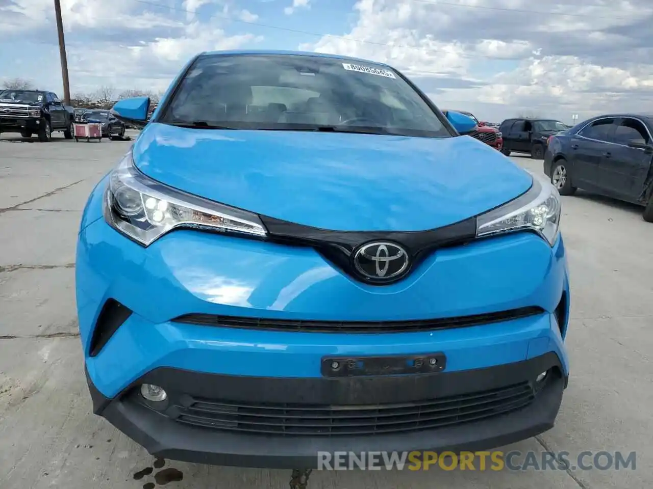 5 Photograph of a damaged car JTNKHMBX8K1021190 TOYOTA C-HR 2019