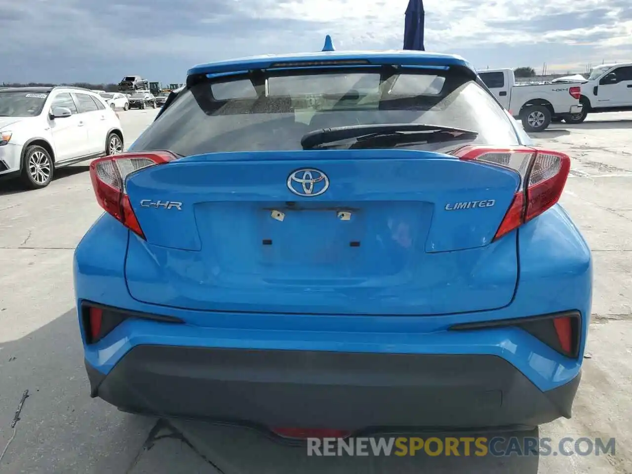 6 Photograph of a damaged car JTNKHMBX8K1021190 TOYOTA C-HR 2019