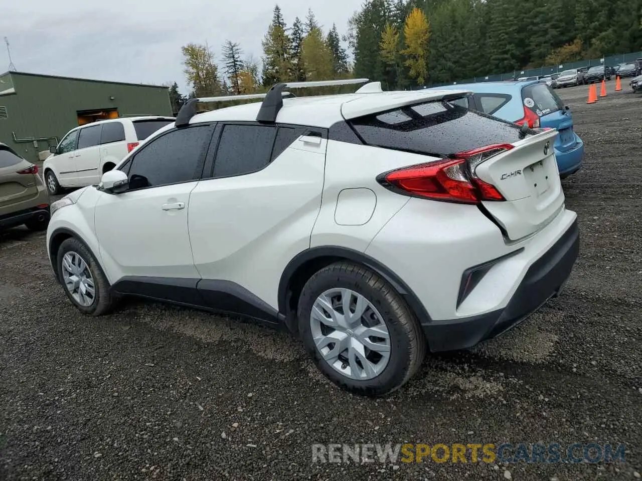 2 Photograph of a damaged car JTNKHMBX8K1021335 TOYOTA C-HR 2019